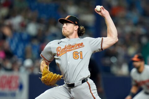 Henderson leads Orioles against the Rays after 4-hit game
