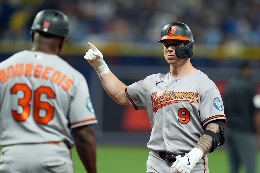 Tyler O’Neill’s 10th-inning single sends Orioles to 4-3 win over Rays