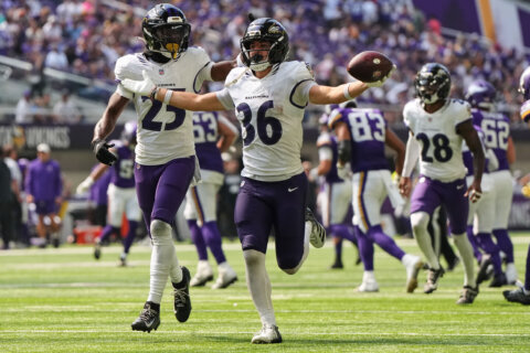 McCarthy’s misfires at QB stand out for the Vikings in a 13-3 preseason loss to the Ravens