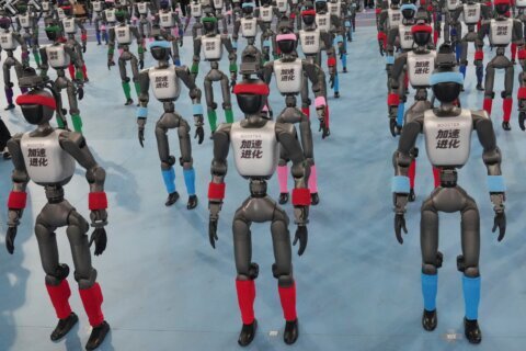 Chinese humanoid robots smash human records in 100m sprint and high jump at Beijing robot games