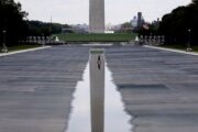 APTOPIX Lincoln Memorial Reflecting Pool