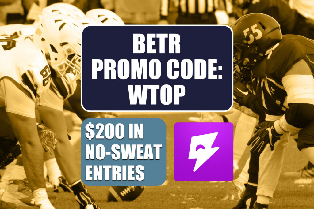 Betr Promo Code WTOP: Get $200 No-Sweat Bonus for MLB + NFL Picks (Aug. 13)