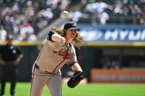 Braves’ Grant Holmes has no-hitter through 6 innings against White Sox in Chicago