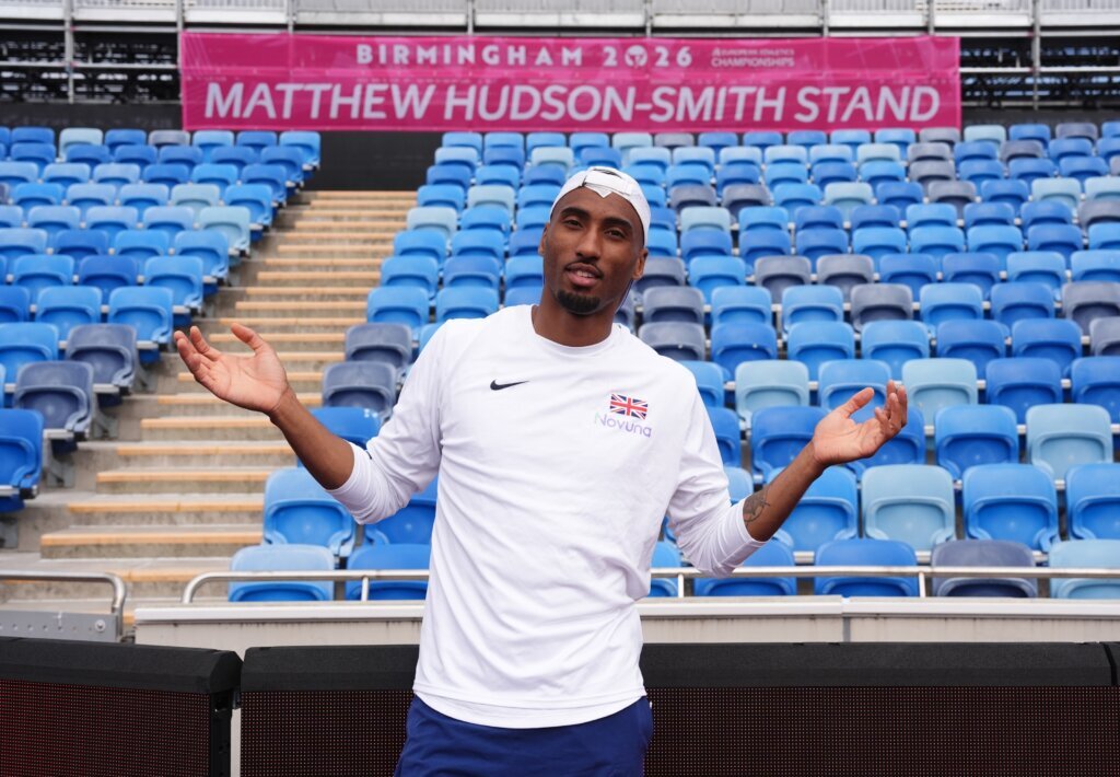 Olympian Hudson-Smith says he’s unsure if he’s been paid what’s owed by Grand Slam Track