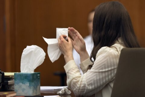 Lindsay Clancy sobs at murder trial as jurors view autopsy photos of her youngest child