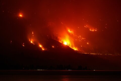 Wildfires burn across western US and Canada as residents are evacuated