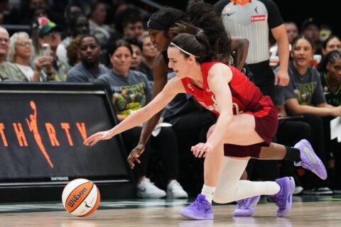 Clark has 26 points, 10 rebounds and 10 assists in the Fever's victory over the Fire