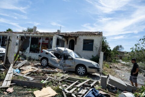 A tornado tears through a village in southern France, injuring 39 and wrecking 300 homes