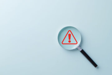 Warning alert symbol