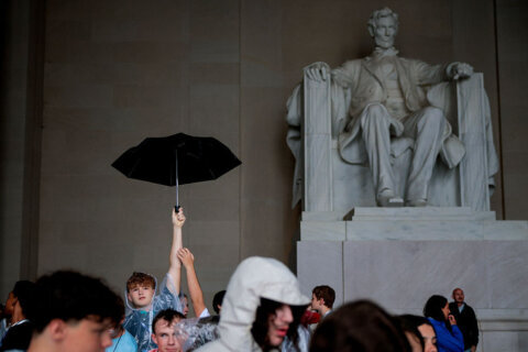 Storms packing wind, hail tear through DC region