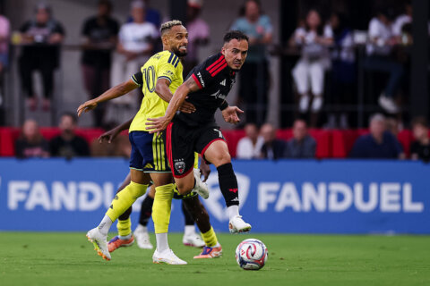 Baribo equalizes in 77th minute to help D.C. United draw Nashville SC 2-2