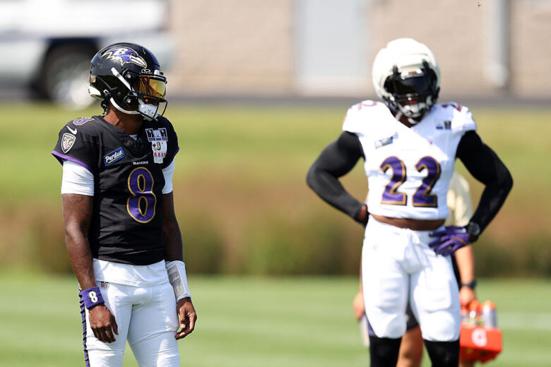 Ravens and Vikings give each other a valuable test on the first day of joint practice