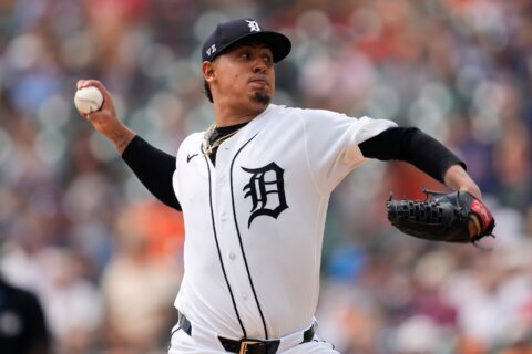Montero, Tigers shut out Guardians without a strikeout, a first in MLB since 2014