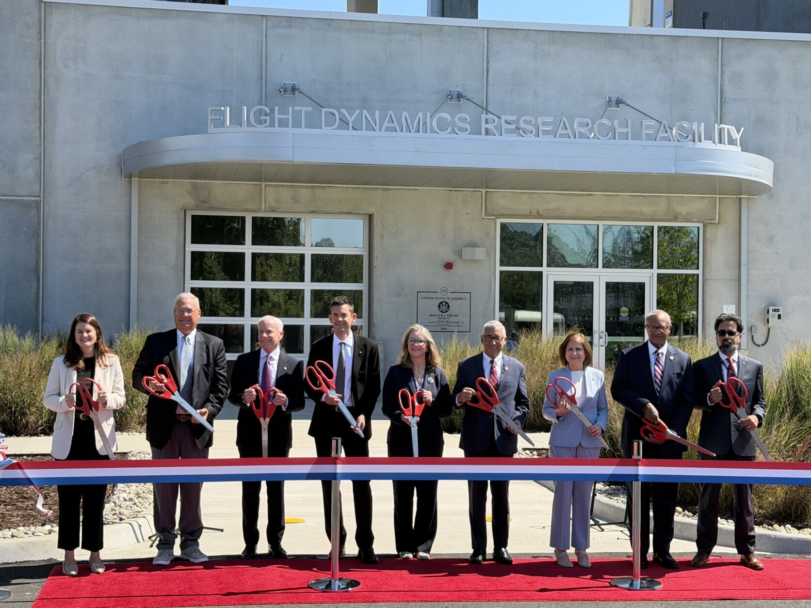 NASA ribbon-cutting ceremony