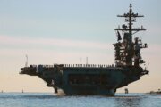 New aircraft carrier heads toward Mideast after reports of issues on long-deployed USS Lincoln