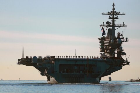 New aircraft carrier heads toward Mideast after reports of issues on long-deployed USS Lincoln