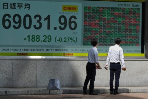 Asia shares decline as worries about rising oil prices outweigh boost from strong earnings