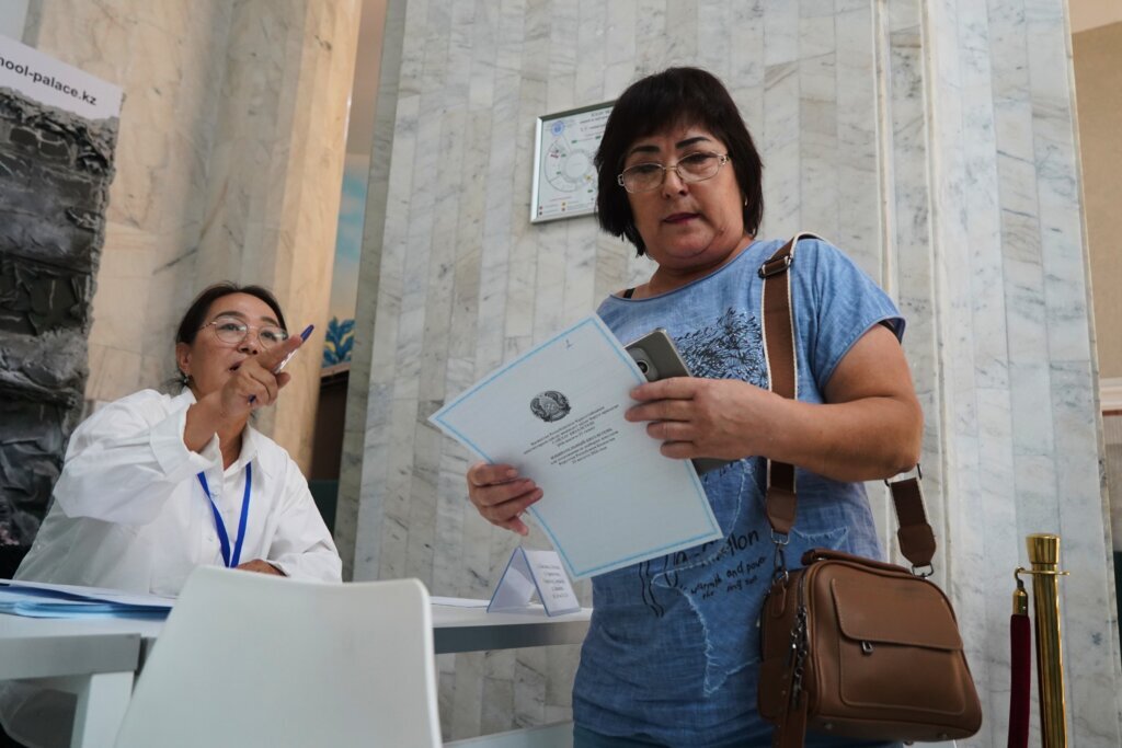 Kazakhstan votes in a parliamentary election expected to strengthen president’s grip on power