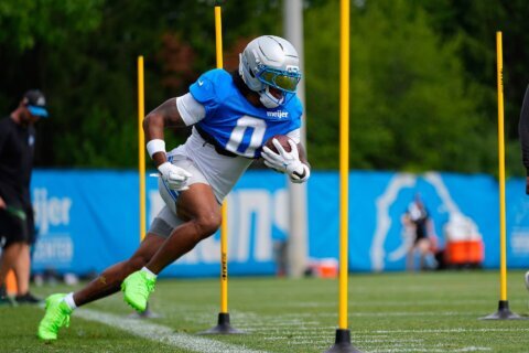 Lions’ Jahmyr Gibbs relieved “stressful” contract negotiations over