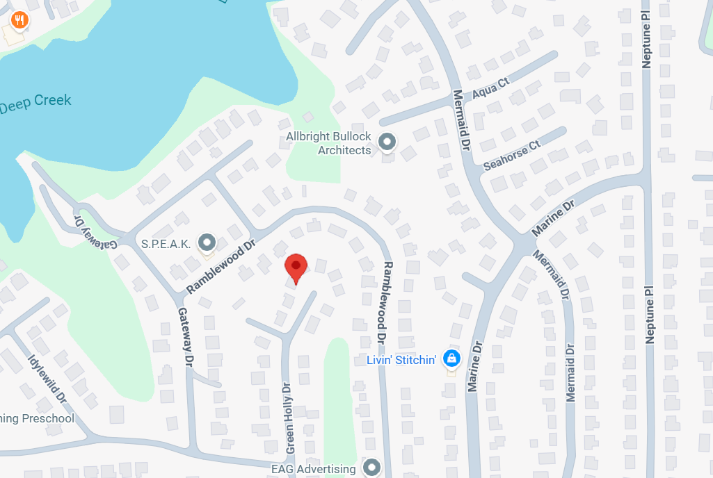 Map of Annapolis house explosion