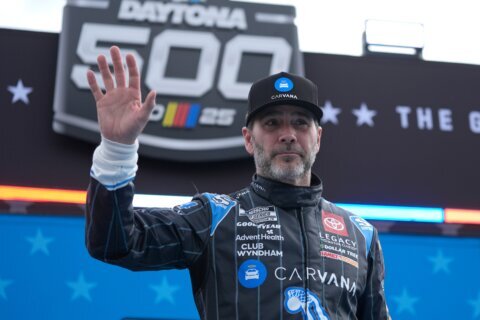 Jimmie Johnson set to leave NASCAR with famous friends in tow and a star on Hollywood’s Walk of Fame
