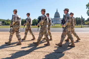 National Guard One Year in DC