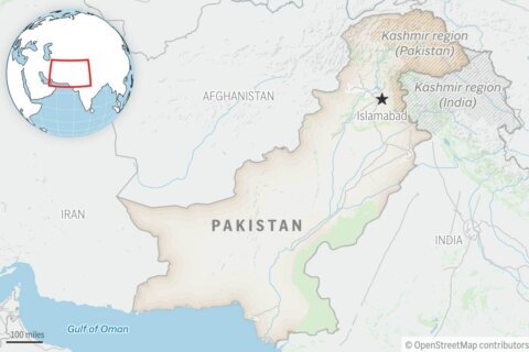 Pakistan says troops killed 10 militants and a car bomb killed 3 civilians in southwest province