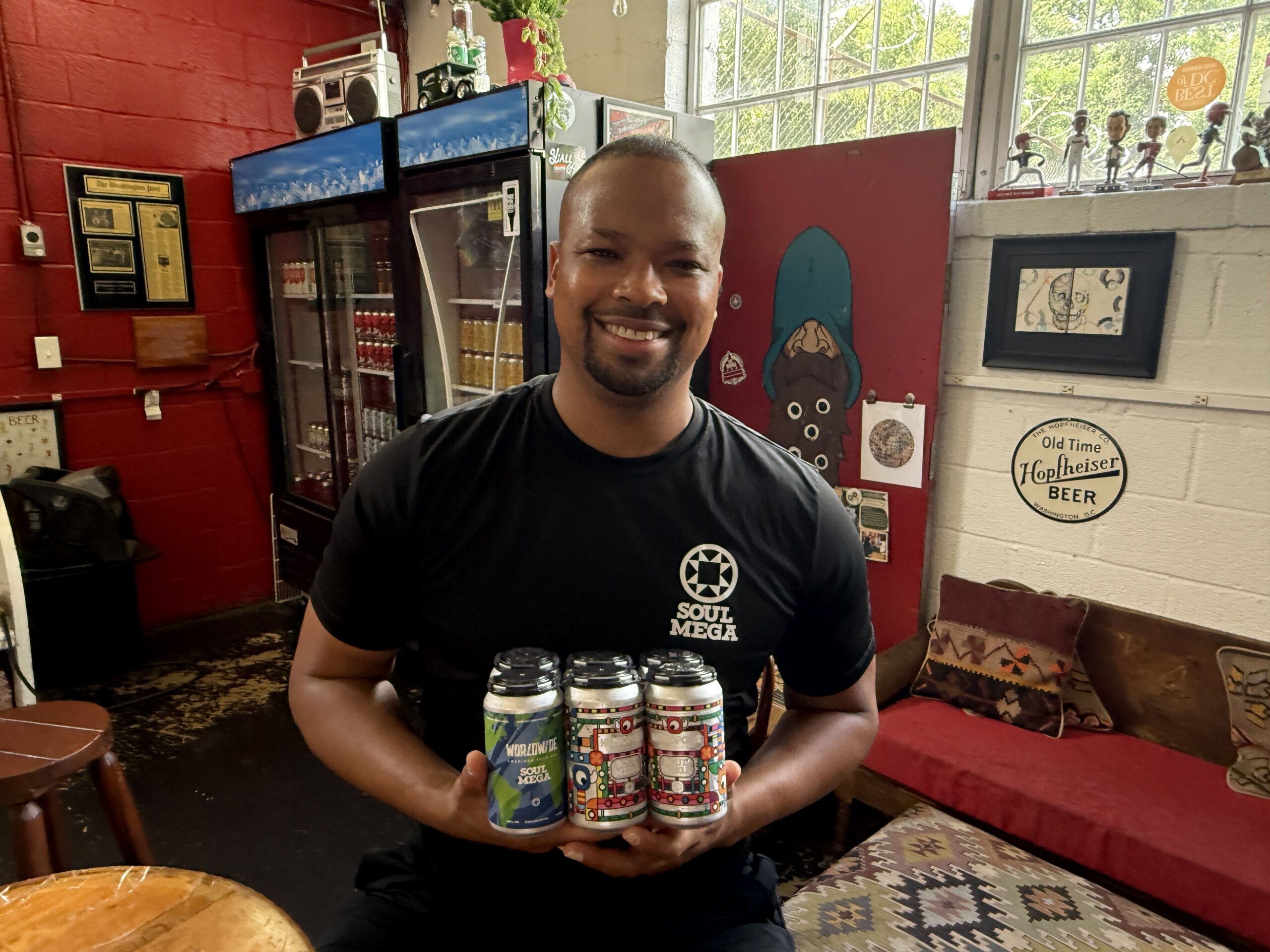 Elliott Johnson with Soul Mega Brewery