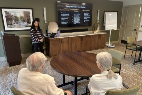 George Mason student teaches DC-area seniors how to spot AI scams