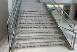 Skyview High School stairs