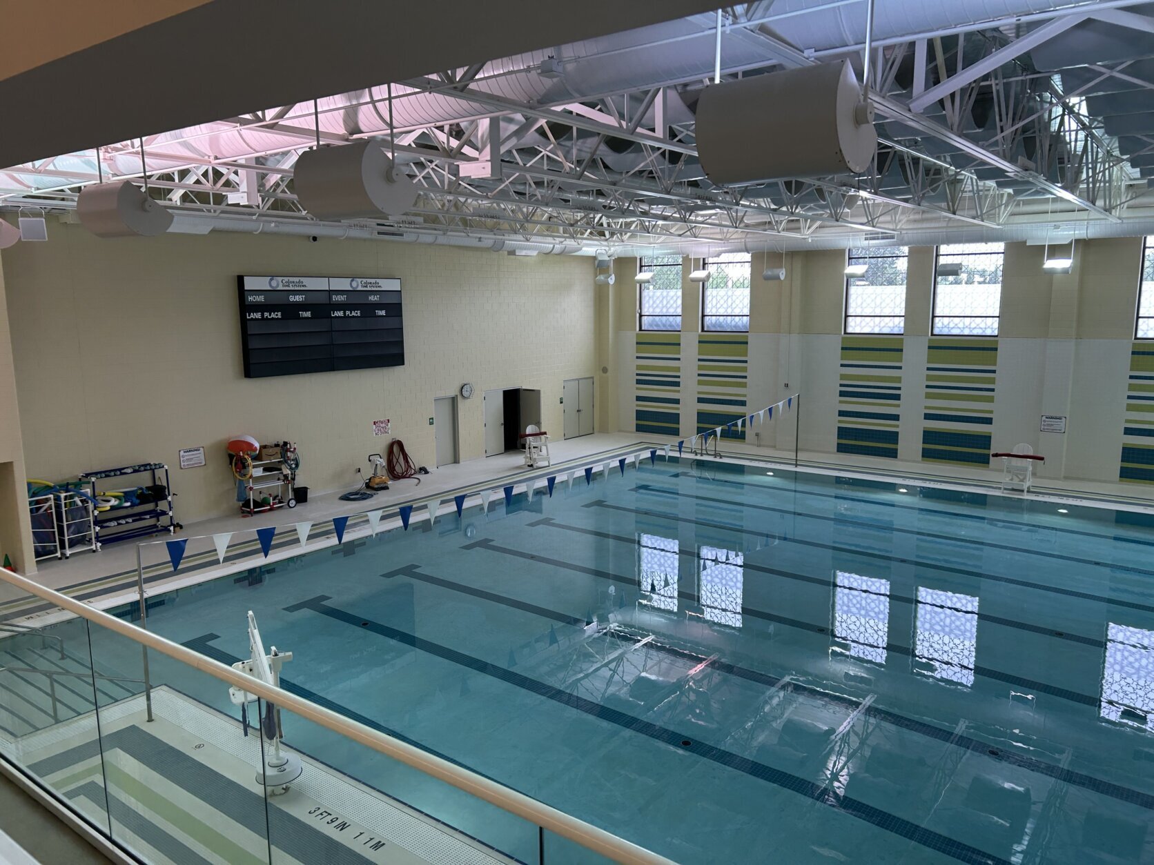 Skyview High School swimming pool