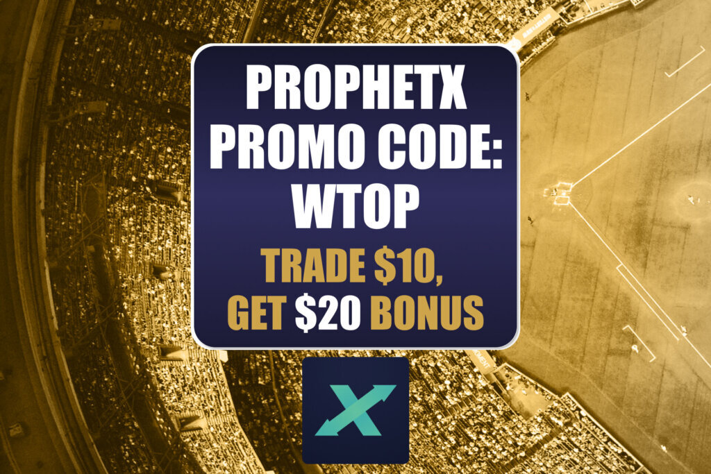 ProphetX Promo Code WTOP: Trade $10, Get $20 Bonus for MLB Sunday Action (Aug. 2)