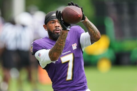 Ravens say they are aware of receiver Rashod Bateman’s June arrest in Georgia domestic case