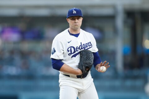 Tarik Skubal gives up 3 runs in 5 innings, leaves with Dodgers trailing in his home debut