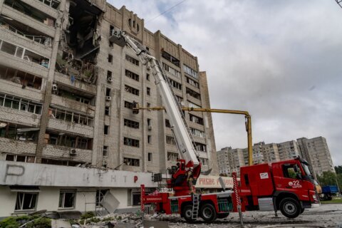 Russia, Ukraine exchange overnight strikes that leave 7 dead, many injured