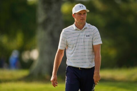 Jordan Spieth off to the start he needs with a 65 to share the lead in PGA Tour playoff opener