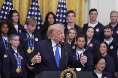 Trump celebrates US Winter Olympians and Paralympians at the White House