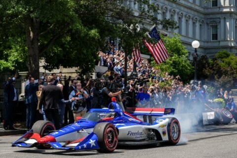 Trump’s IndyCar race: Doing 200 in a 25 mph zone with manhole cover-displacing torque