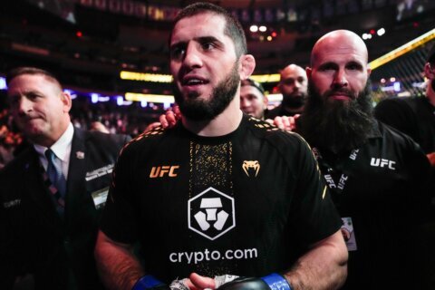 Islam Makhachev aims for UFC record 17th straight win in title defense
