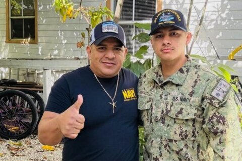 He was waiting for his son to return from the USS Lincoln. Then Border Patrol arrested him.