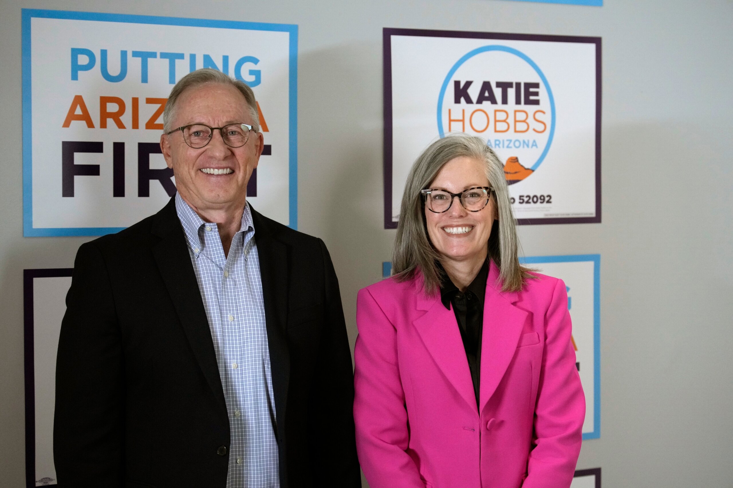 Arizona Gov. Katie Hobbs selects ex-Republican John Giles as running mate