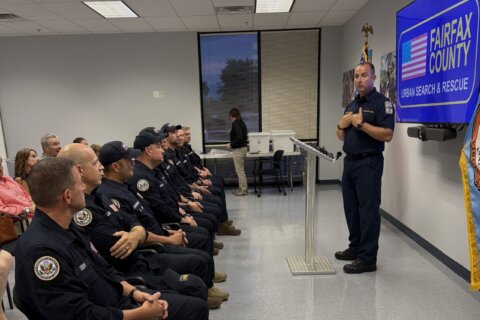 Fairfax County firefighters come home after assisting Colombia earthquake victims