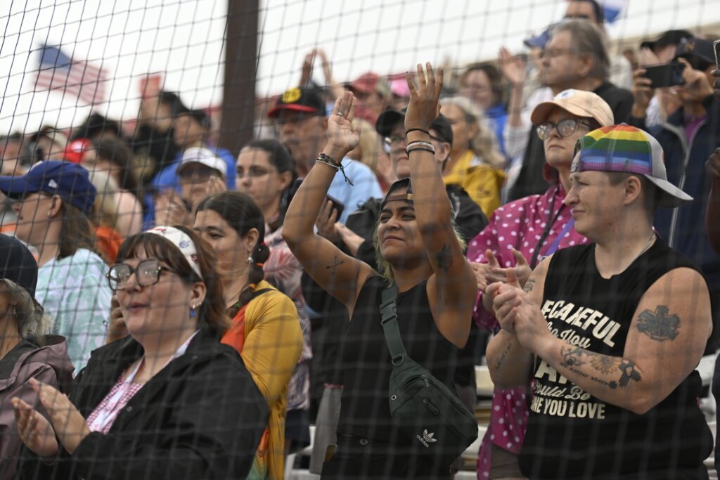 Women’s Professional Baseball League makes a rainy debut in front of enthusiastic crowd