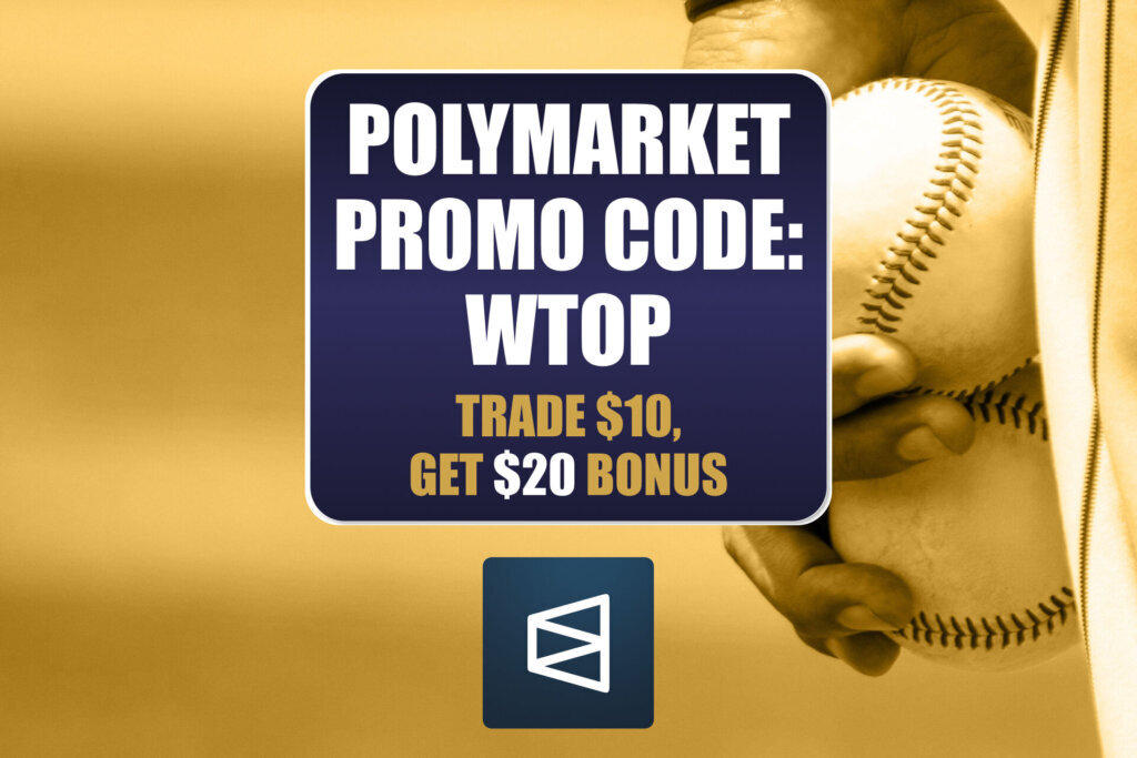 Polymarket Promo Code WTOP: Get $20 Sign Up Bonus for MLB Games (Aug. 1)