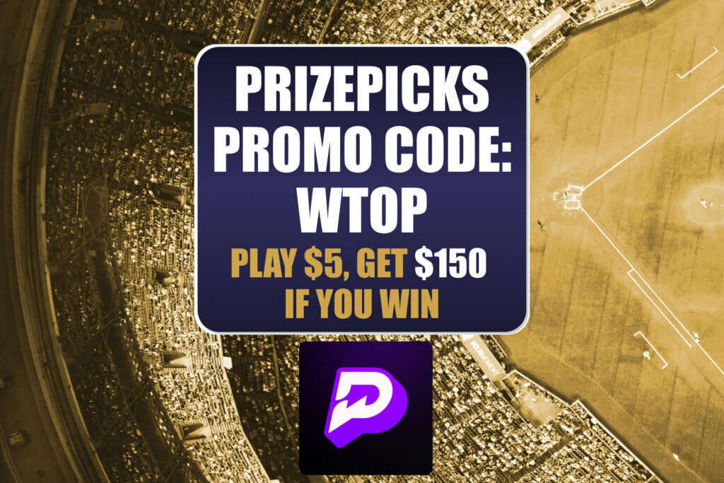 PrizePicks Promo Code WTOP: Play $5, Get $150 In Lineups With Win for Sunday MLB Games