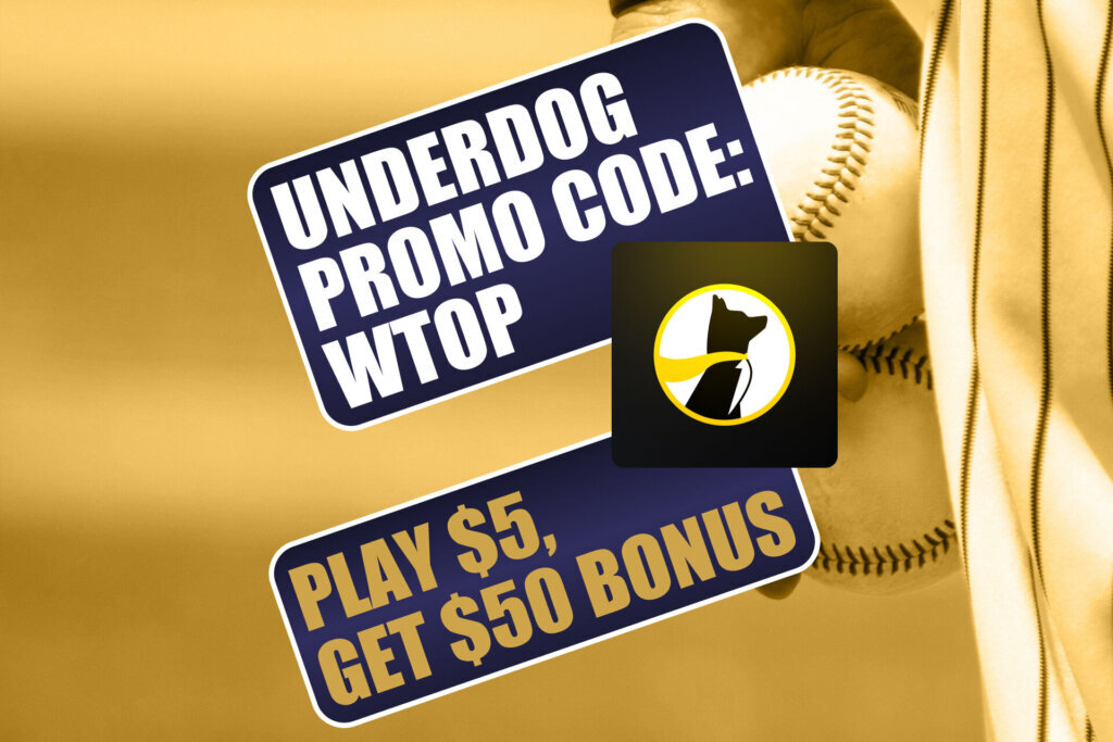 Underdog Promo Code WTOP: Get $50 Bonus for MLB Picks Monday (Aug. 10)