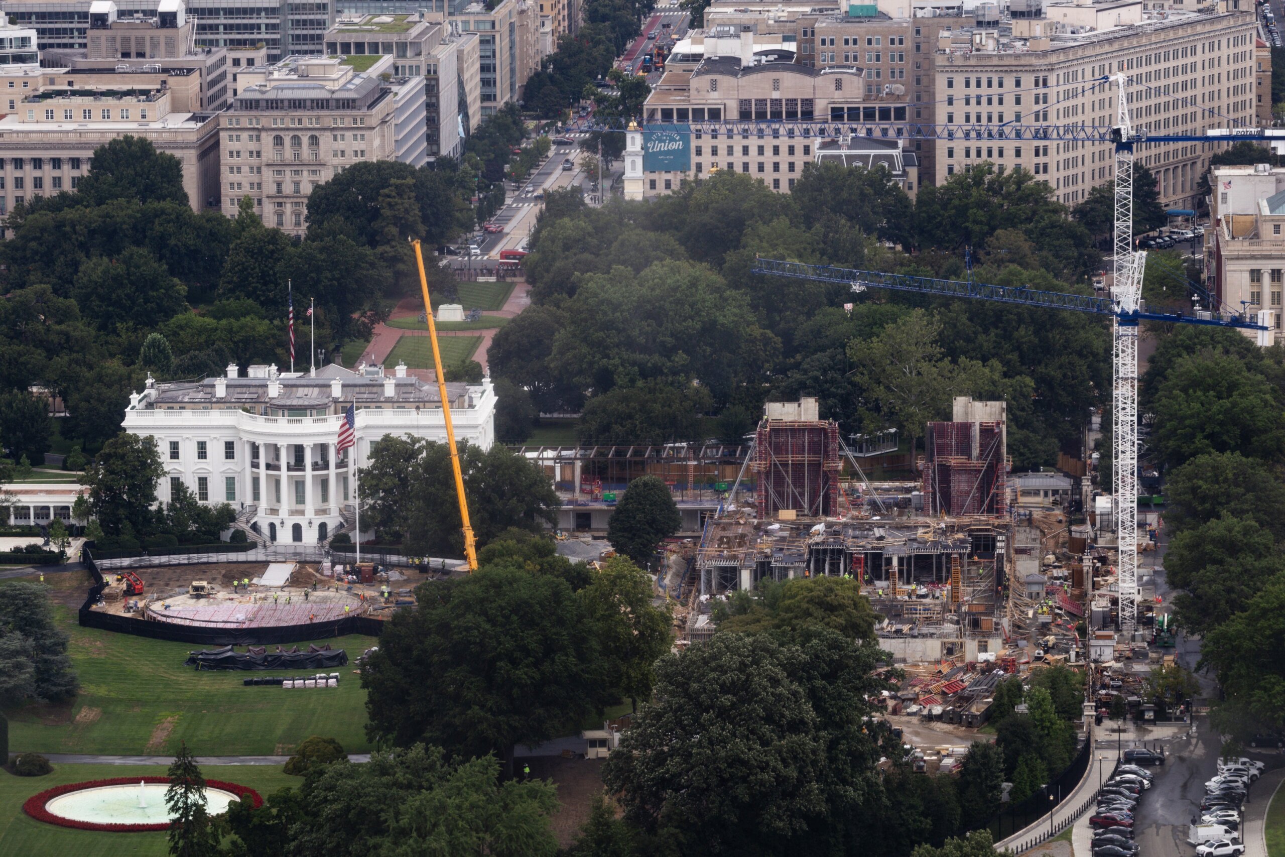 Appeals Court: No White House Ballroom Without Congress’ Approval