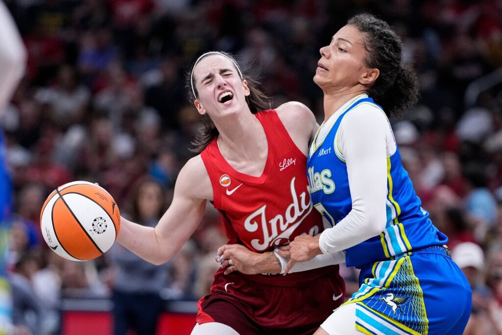 Caitlin Clark, Aliyah Boston come up big in 2nd half and propel Fever past Wings 98-87