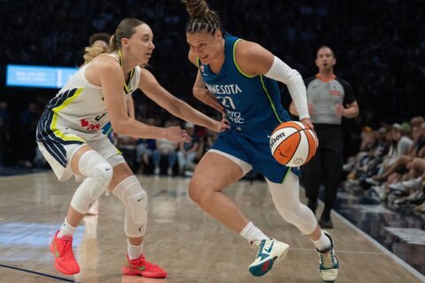 Lynx guard Kayla McBride sets WNBA record by making 10 3s in win over the Wings