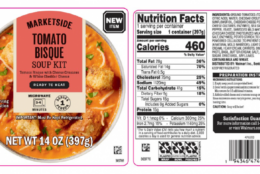 Recalled soup kit packaging